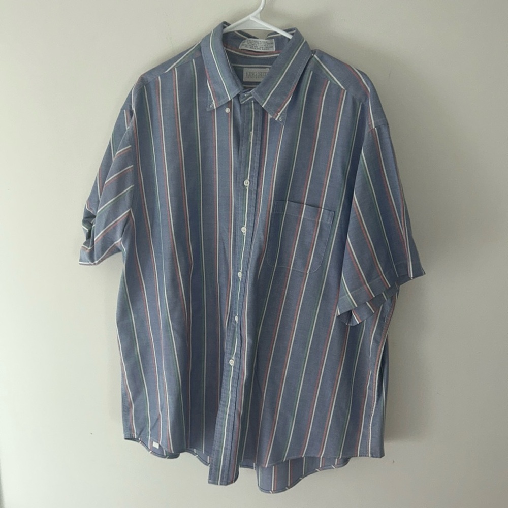 King Size Button Down Shirt